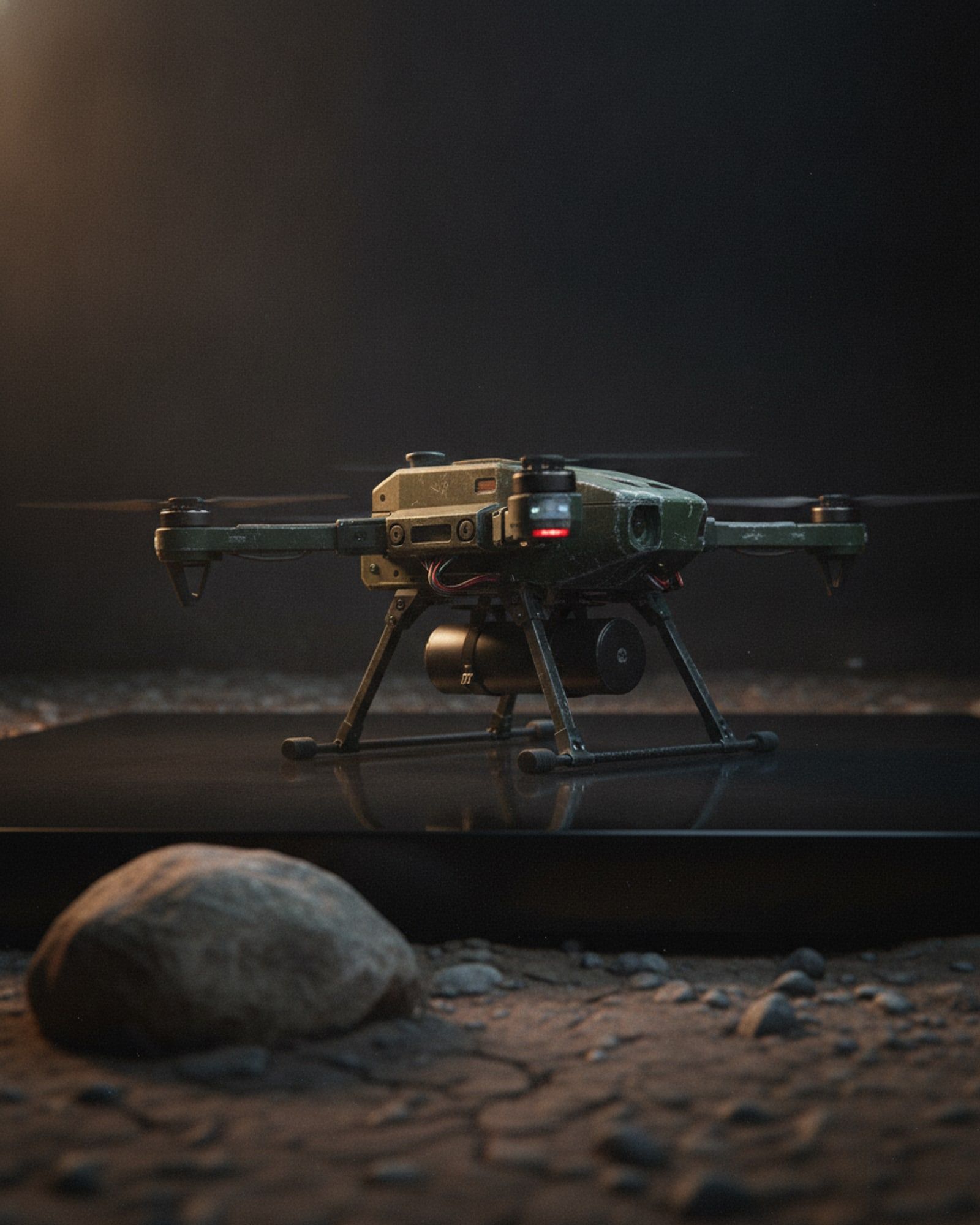 Anti-Armour Drone, studio view