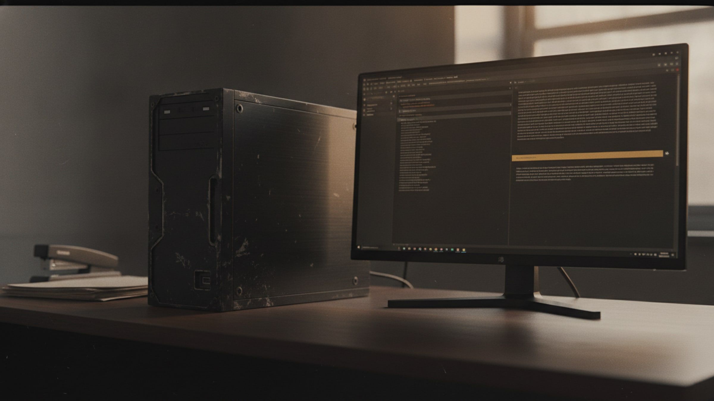 Edge Document Intelligence Terminal deployed in the field