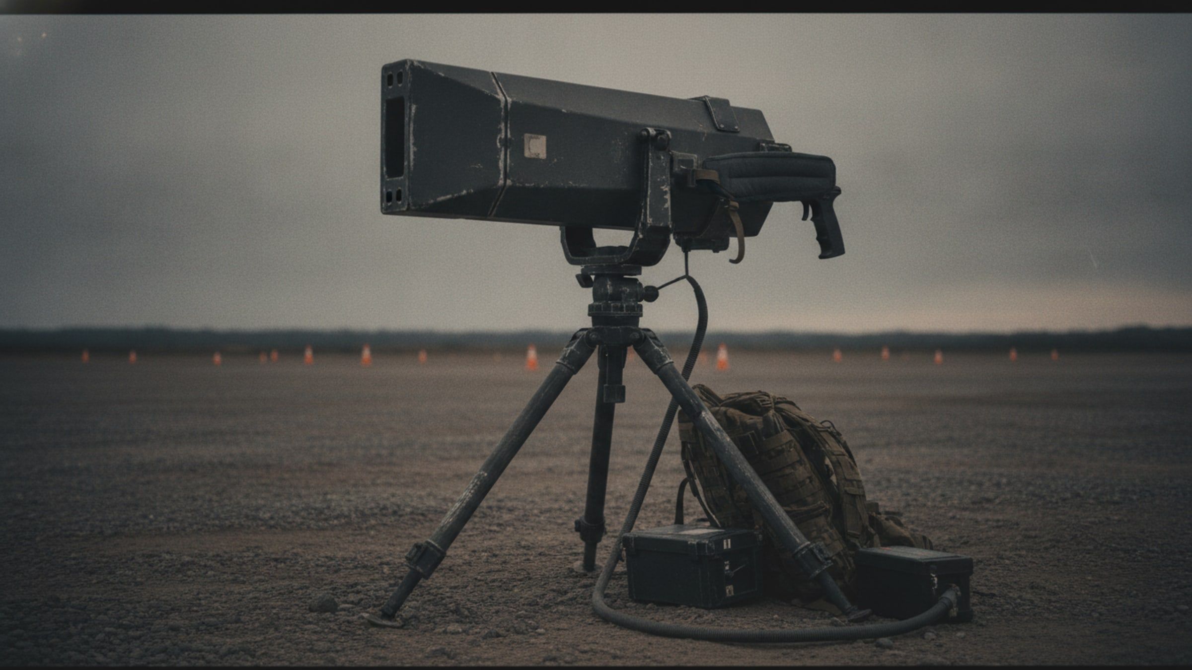 Electromagnetic Pulse Effector deployed in the field