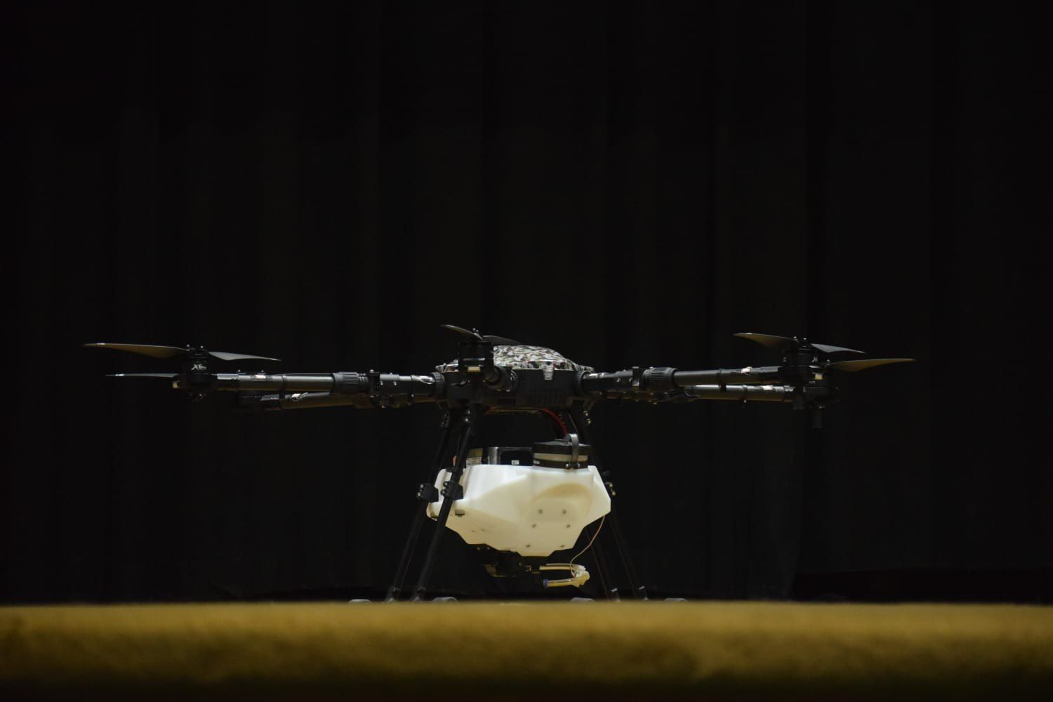 A payload carried in flight