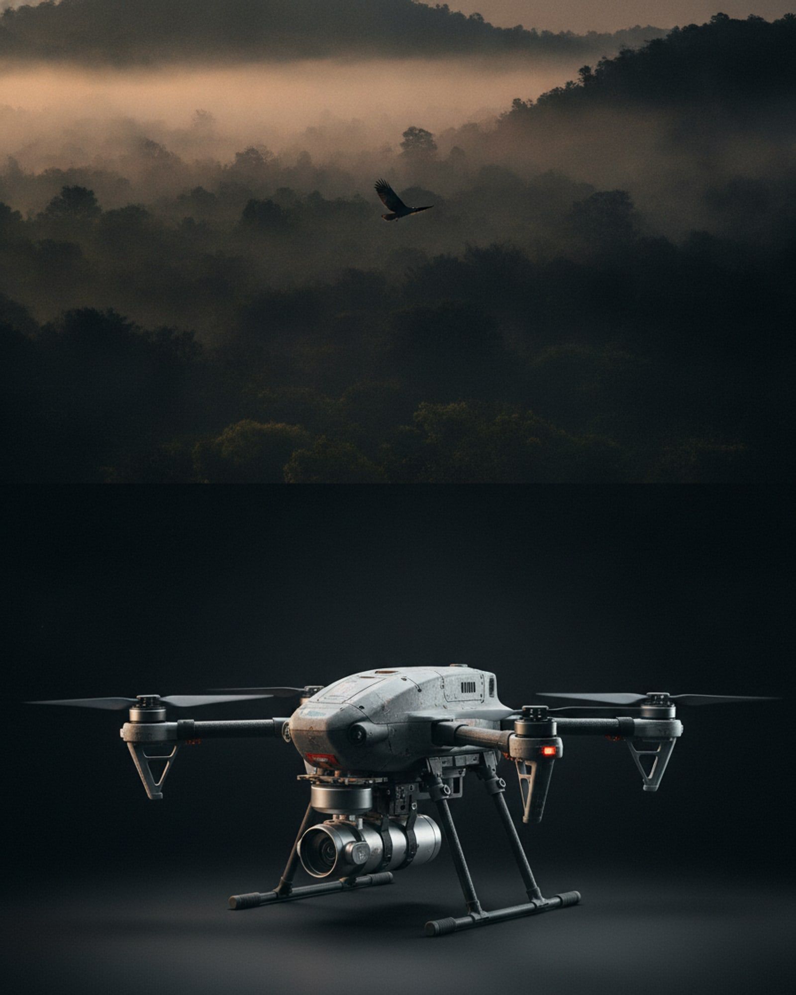 LiDAR Mapping UAV, studio view