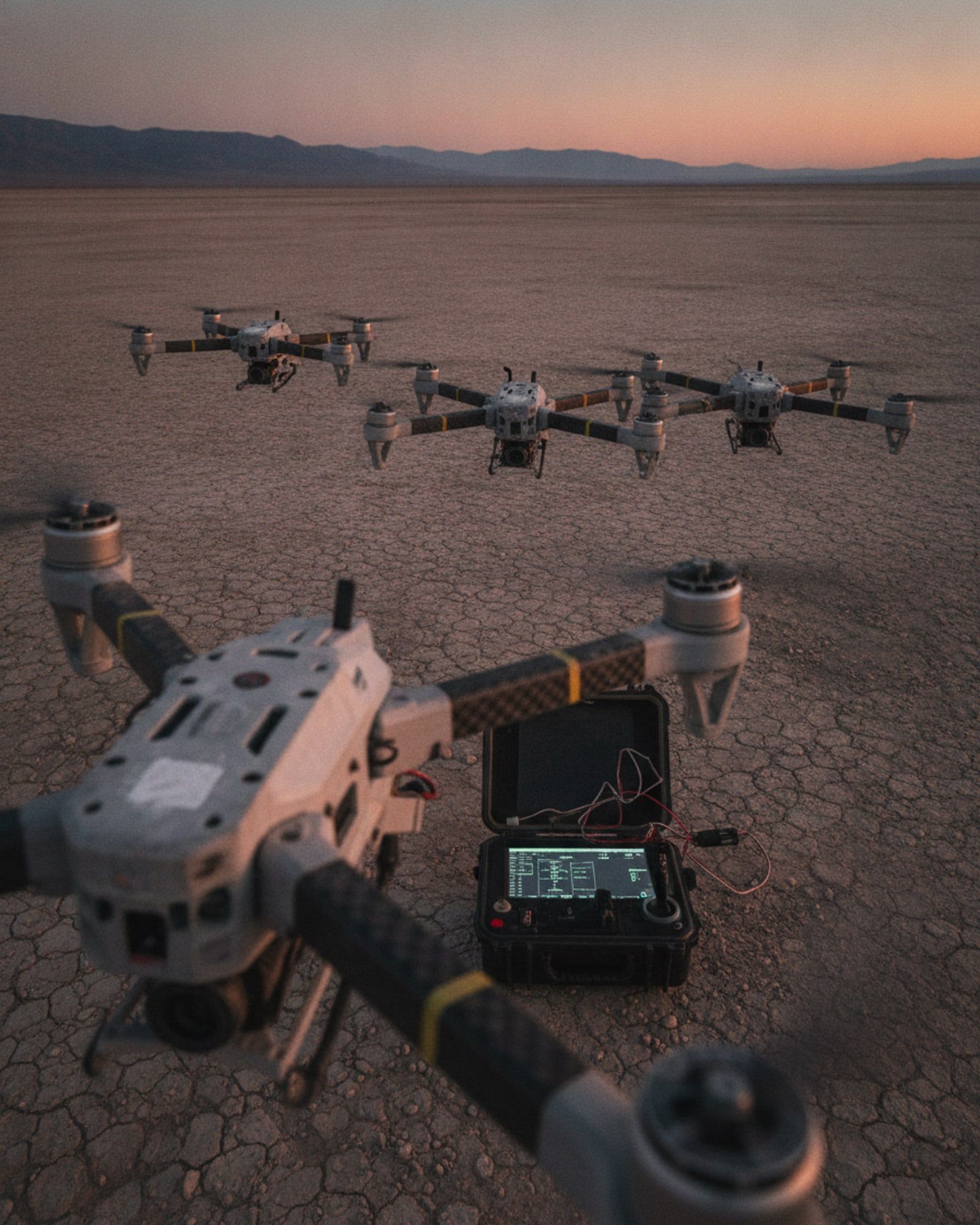 Swarm UAV System, close detail