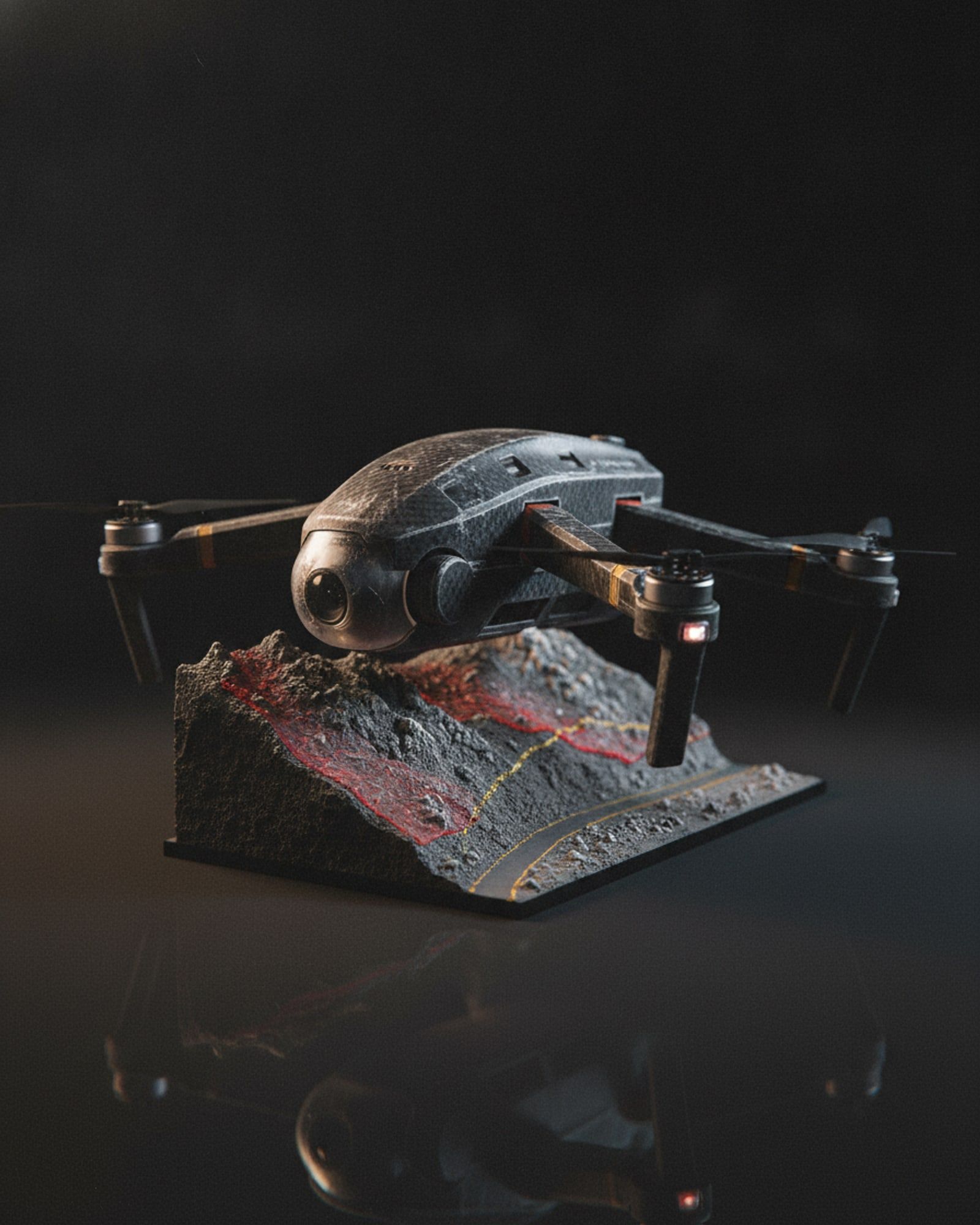 Terrain Hazard Detection, studio view
